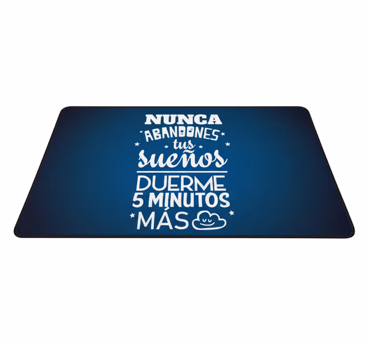 Alfombra vinílica dormitorio para dormir mejor - TenVinilo