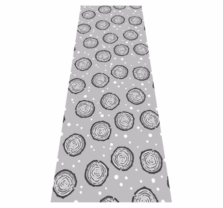 Alfombra vinílica nórdica estilo alpino - TenVinilo