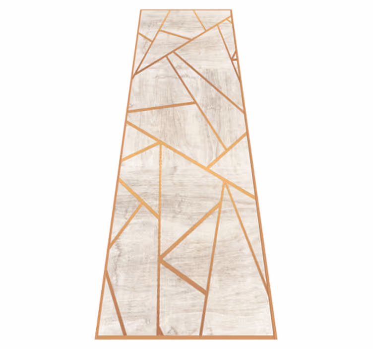 Alfombra vinílica imitación textura madera nogal - TenVinilo