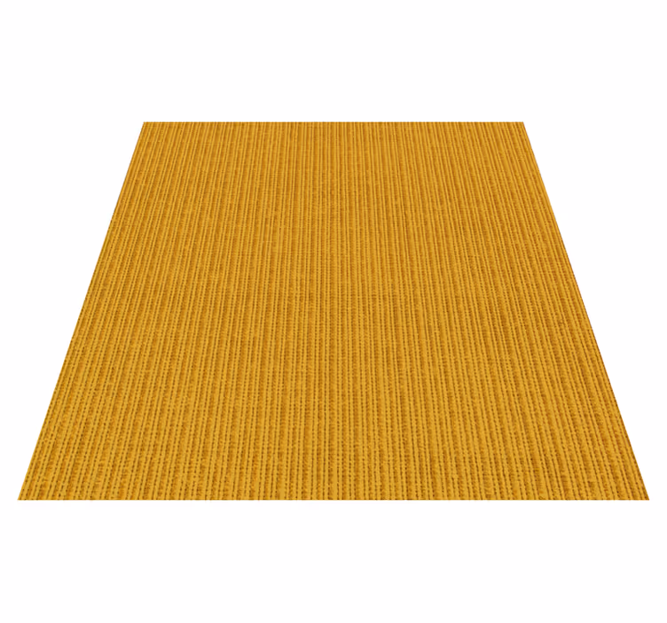 Alfombra vinílica amarilla imitación bambú - TenVinilo