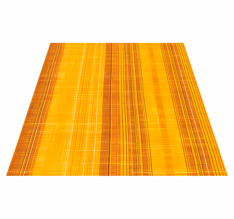 Alfombra vinílica amarilla tonos de girasol a rayas - TenVinilo
