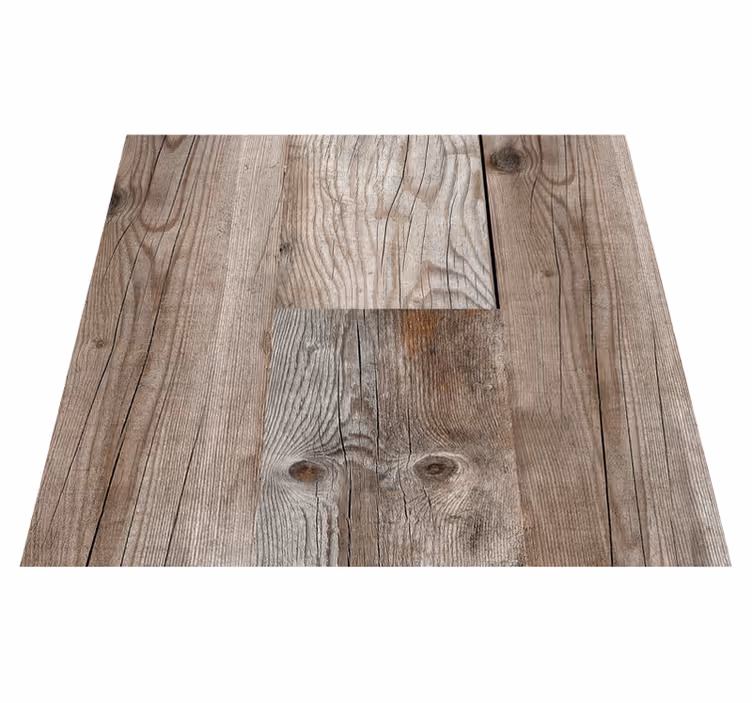 Alfombra vinílica exterior texturas de madera rústica - TenVinilo