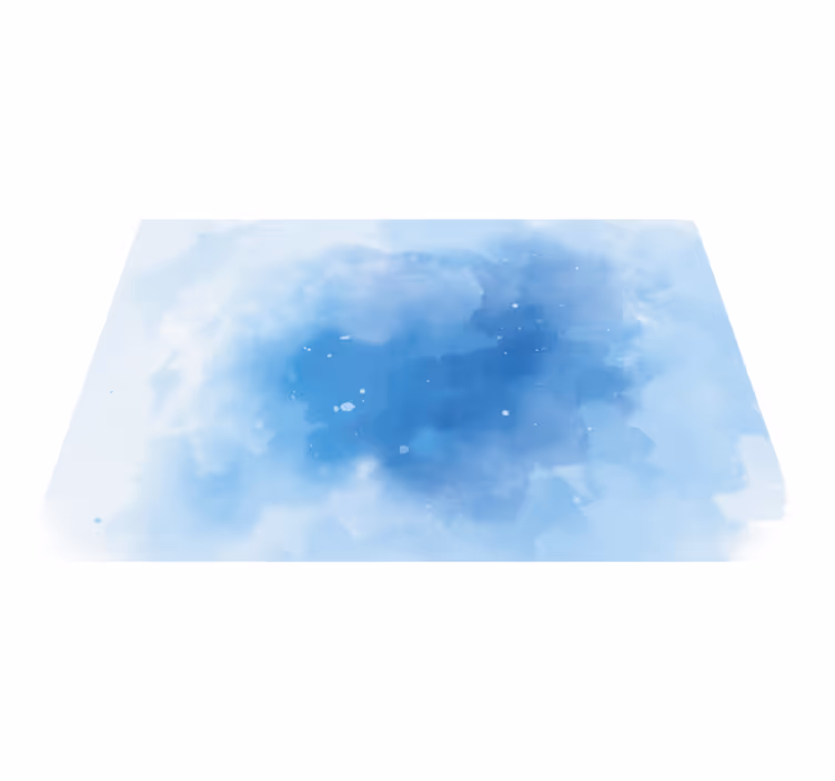 Alfombra vinílica moderna acuarela cielo - TenVinilo