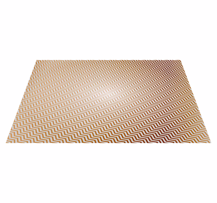 Alfombra vinílica formas geométricas zig zag - TenVinilo