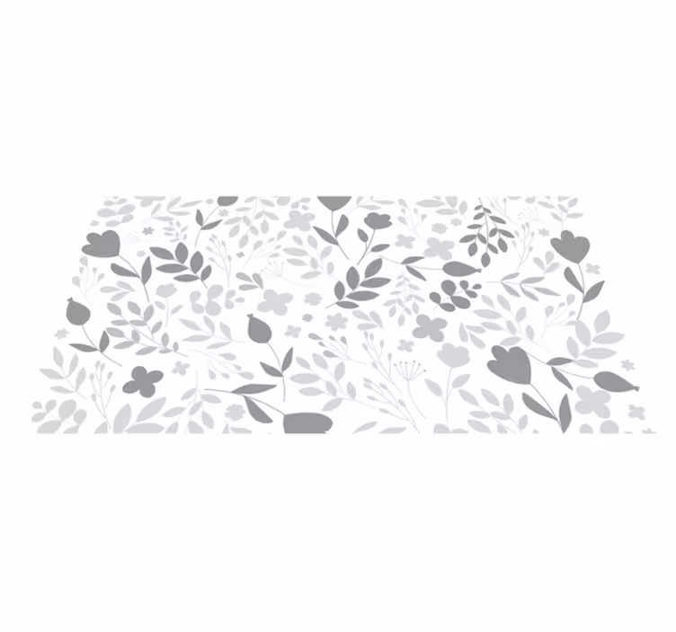 Alfombras vinílicas modernas con estampado gris - TenVinilo