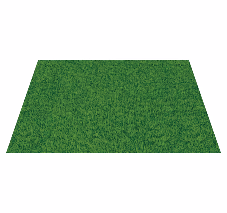 Alfombra vinílica imitación superficie con textura de hierba - TenVinilo