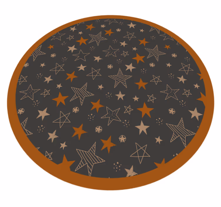Alfombra vinílica de estrellas Sueño sin fin - TenVinilo