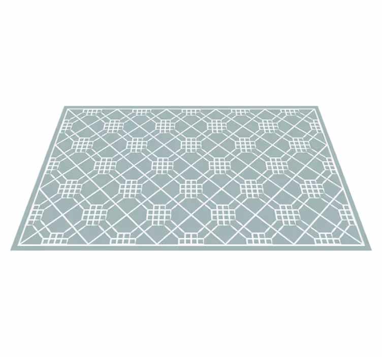 Alfombras de vinilo de azulejos Geometría irregular - TenVinilo