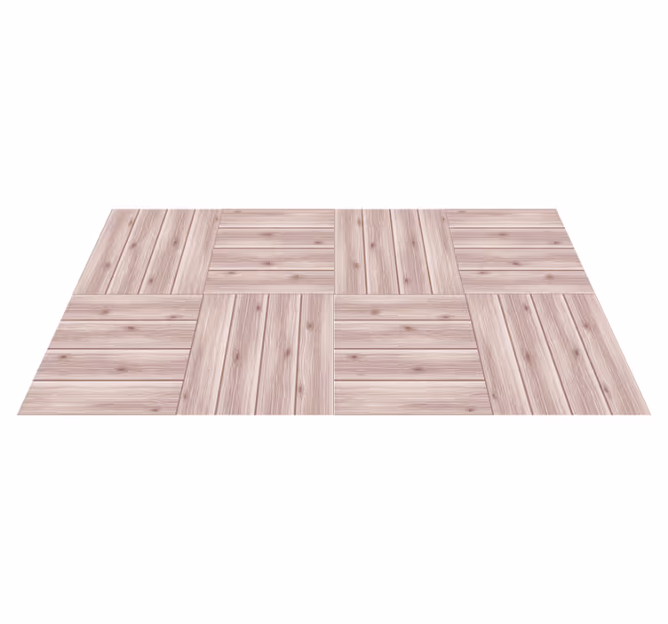 Alfombra vinílica imitación madera simulación tablones - TenVinilo
