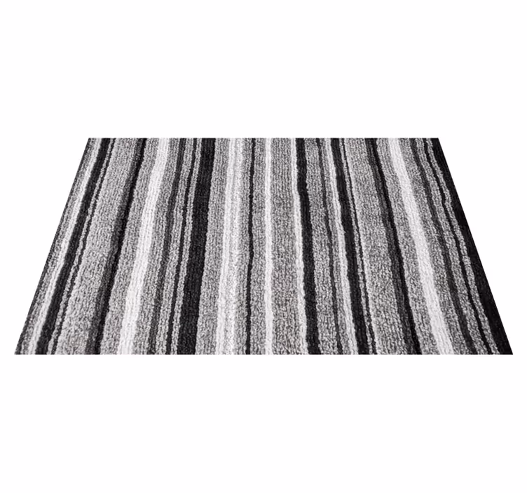 Alfombra vinílica textura tonos negros y grises - TenVinilo
