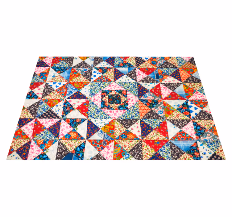 Alfombra de vinilo étnica Mosaico turco - TenVinilo