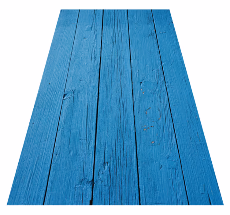 Alfombra vinílica imitación madera patrón de tablón rústico - TenVinilo