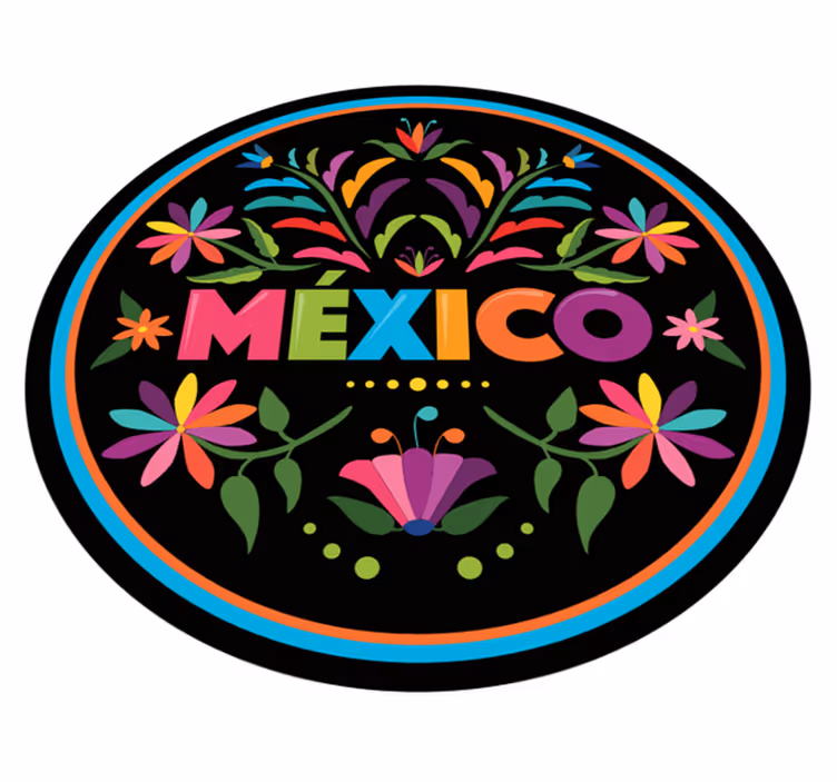 Alfombra vinílica frases México de tenango - TenVinilo