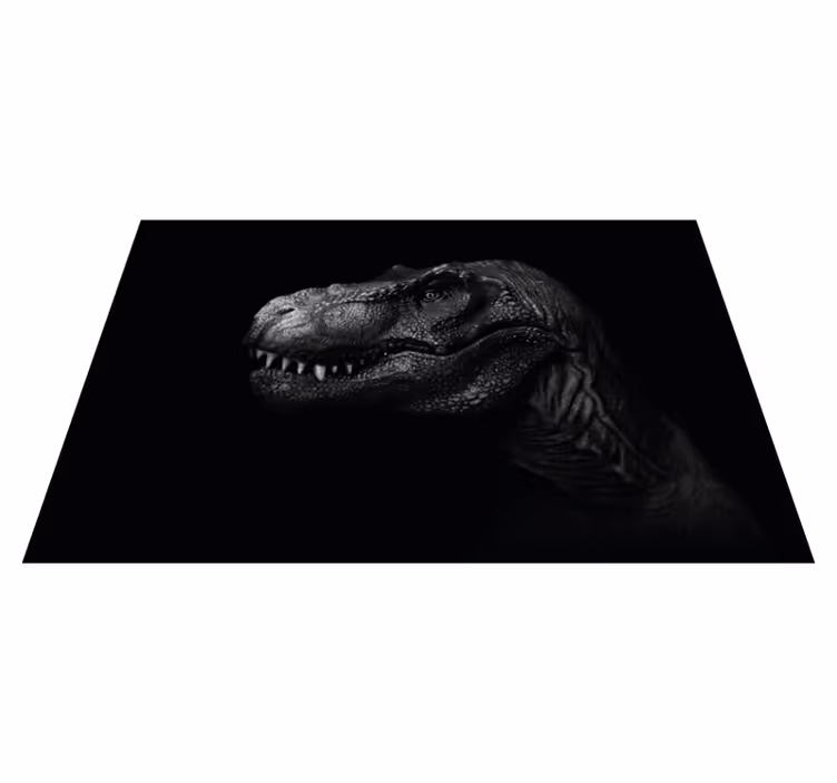 Alfombra vinílica animales T-Rex realista - TenVinilo