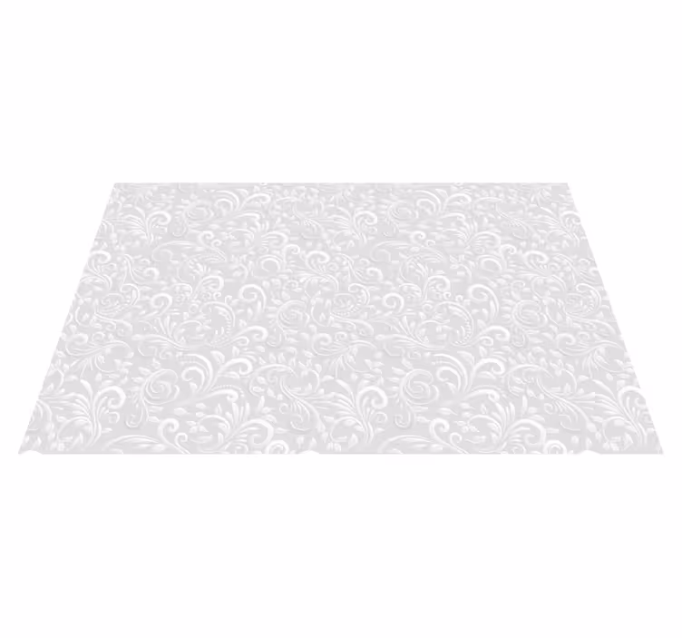 Alfombra vinílica imitación elegancia arremolinada - TenVinilo