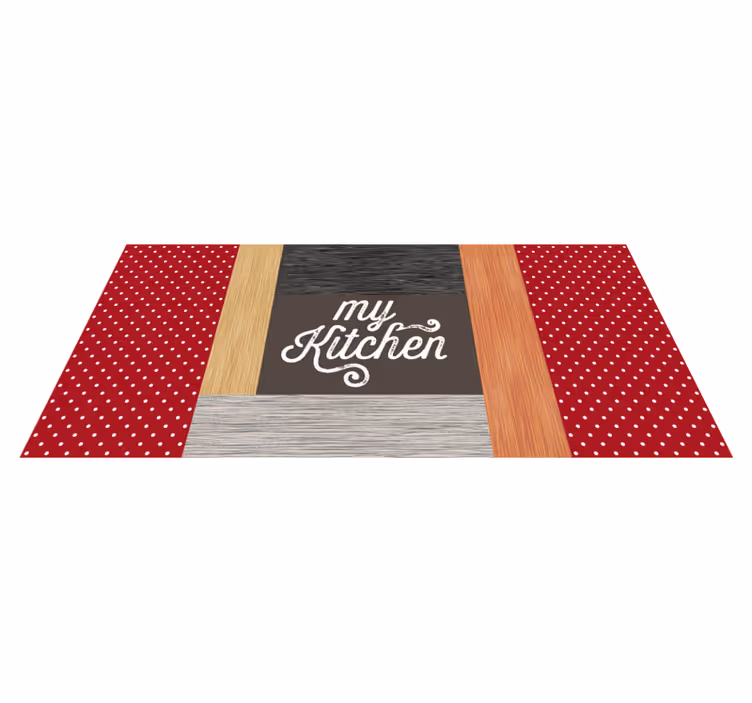 Alfombra vinílica cocina mi espacio con texturas - TenVinilo