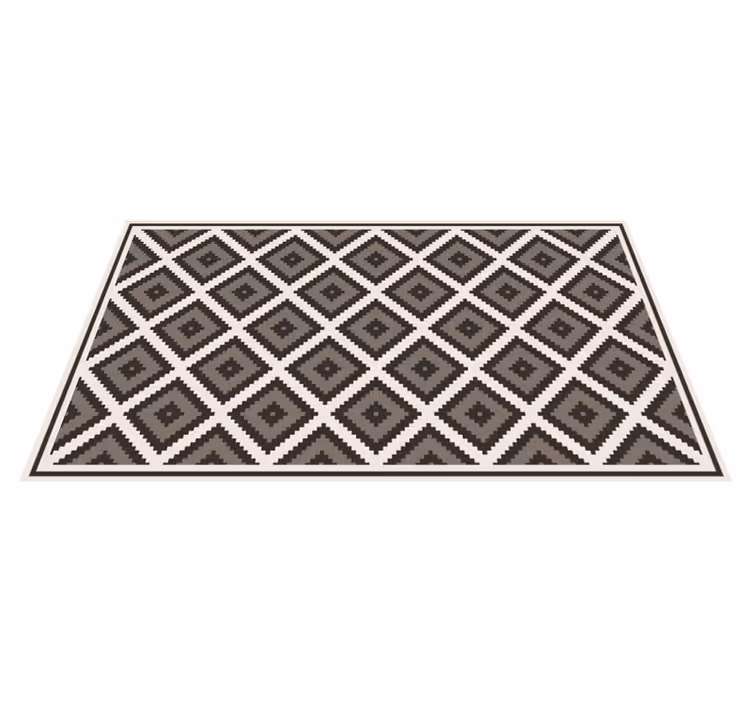 Alfombra vinílica vintage Diamante - TenVinilo