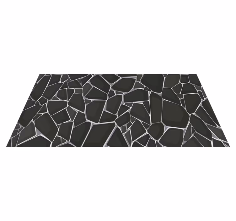 Alfombra de vinilo Textura hormigón gris - TenVinilo