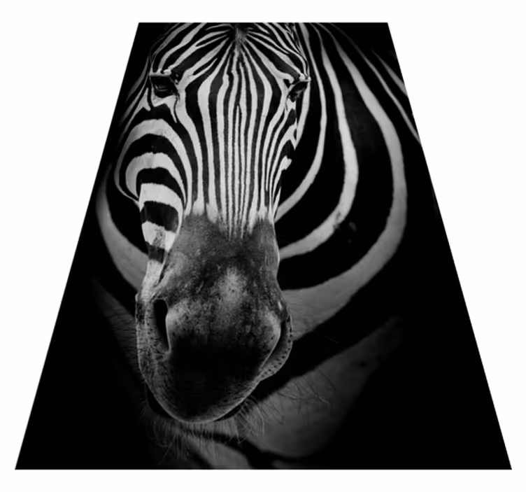 Aflombra vinílica animales estampado de rayas de cebra - TenVinilo
