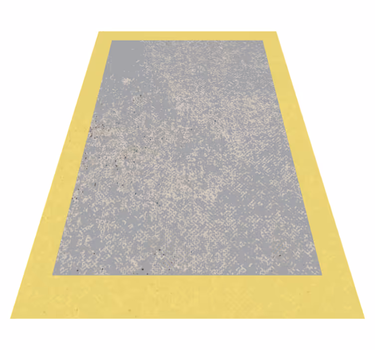 Alfombra vinílica geométrica pantone iluminador - TenVinilo