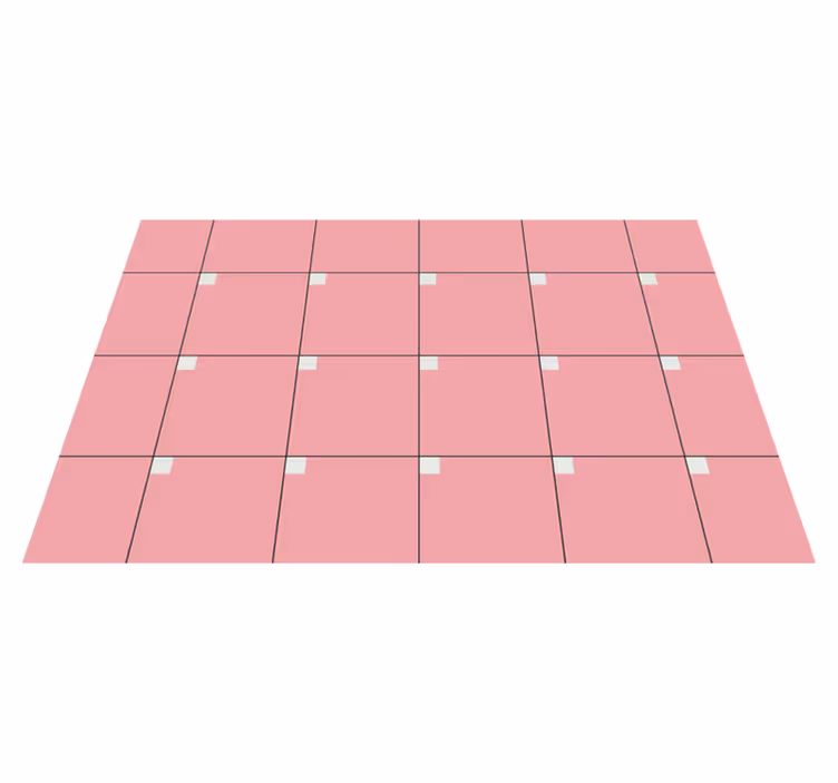 Alfombra vinílica nórdica color rosa moderno - TenVinilo