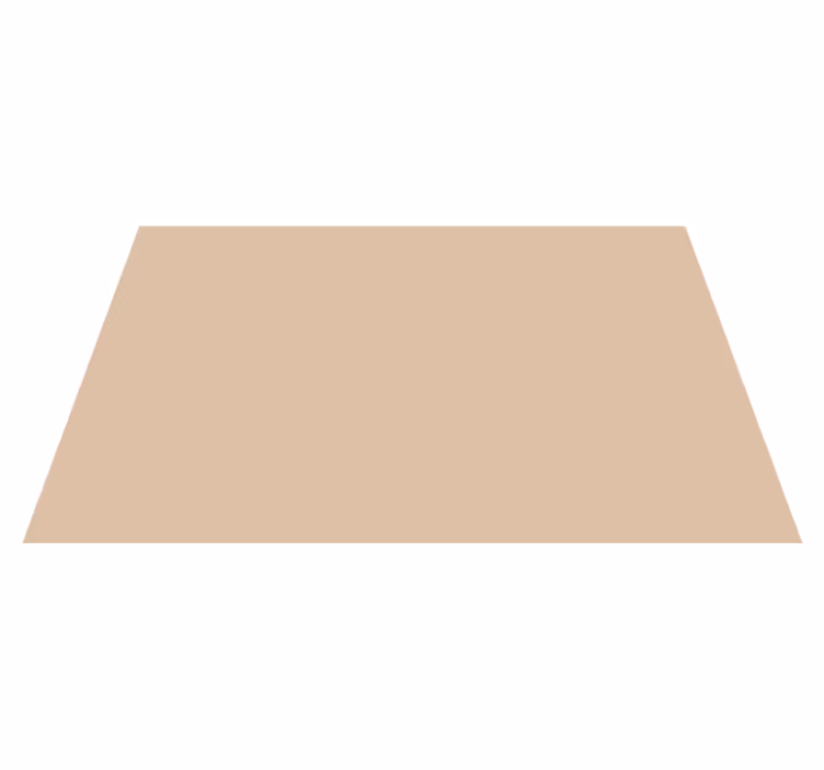 Alfombra vinílica rectangular beige - TenVinilo