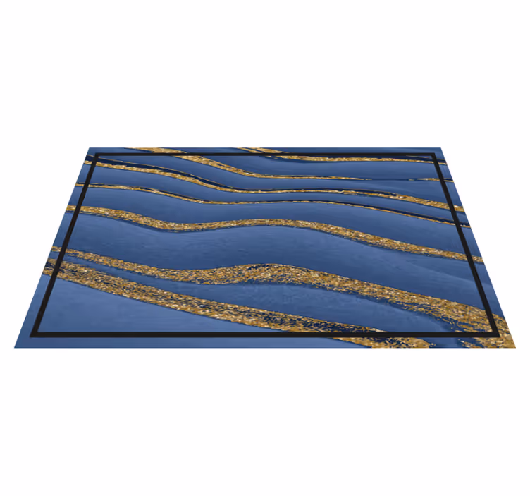 Alfombra vinílica con textura de efecto mármol - TenVinilo