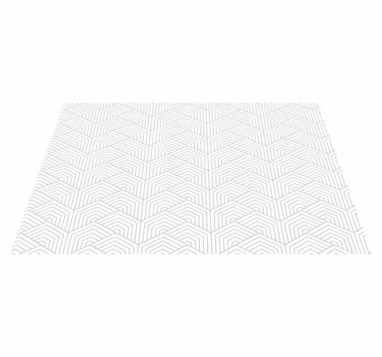 Alfombras vinílicas modernas Líneas abstractas diferentes - TenVinilo