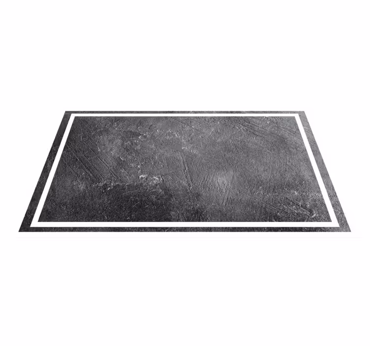 Alfombra vinílica textura efecto terroso negro - TenVinilo
