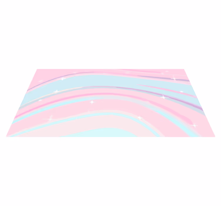 Alfombra vinílica textura Mezcla de acuarela rosa y azul - TenVinilo