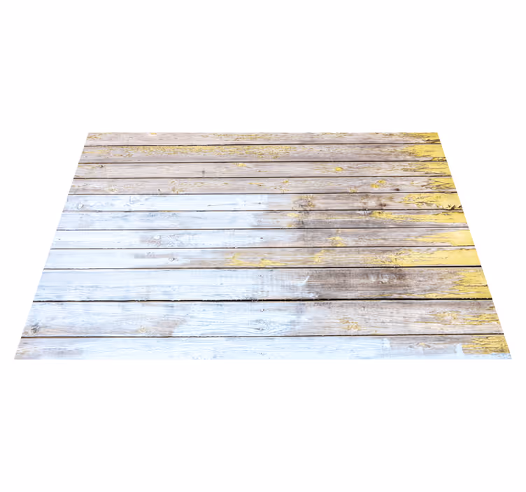 Alfombra vinílica imitación madera superficie desgastada - TenVinilo