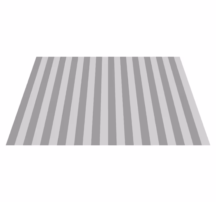 Alfombra vinílica gris rayas verticales - TenVinilo