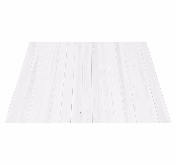 Alfombra vinílica textura Patrón de "hamptons" de madera blanca - TenVinilo
