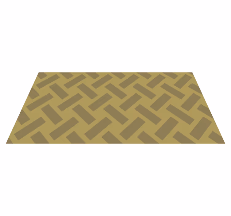Alfombra vinílica geométrica zigzag de chevrón - TenVinilo