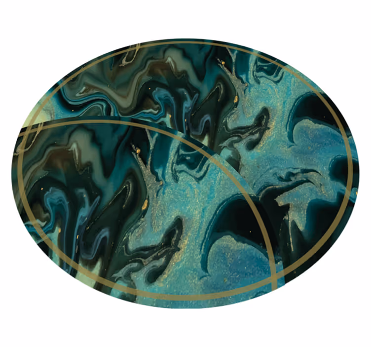 Alfombra de vinilo con textura patrón marmolado abstracto - TenVinilo