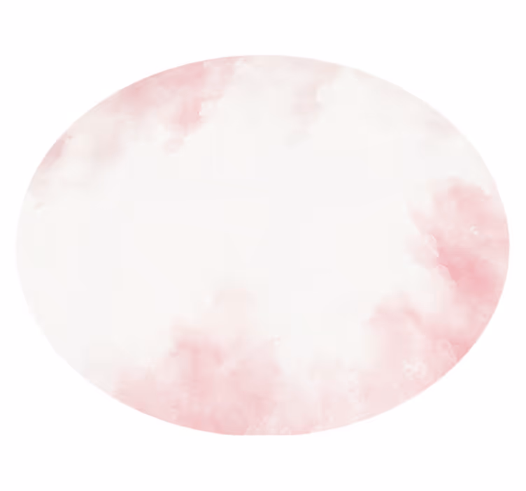 Alfombra vinílica circular minimalista inspirada en nube - TenVinilo
