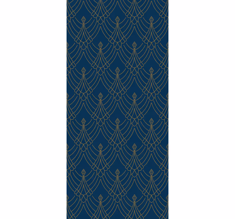 Papel tapiz moderno elegante diseño de hojas - TenVinilo