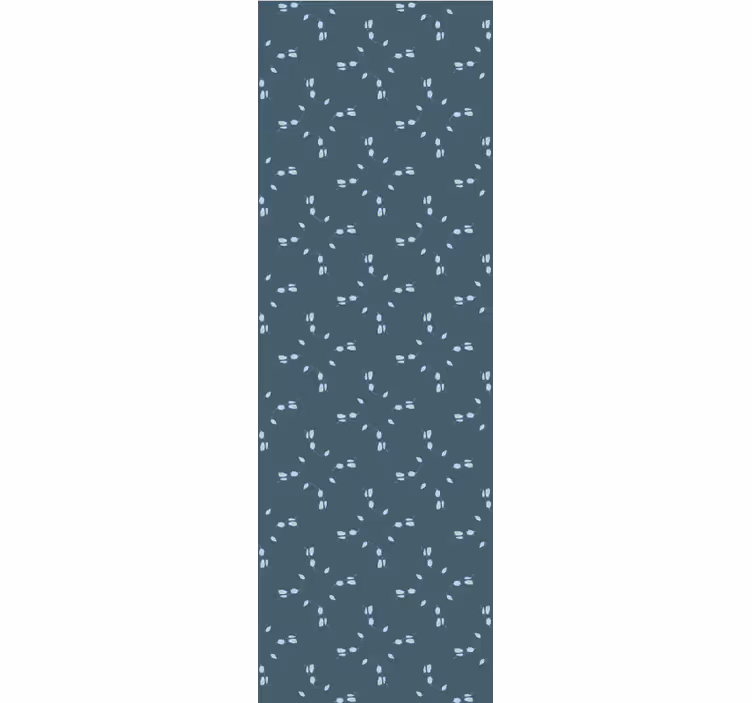 Papel tapiz moderno diseño de patrón de flores - TenVinilo