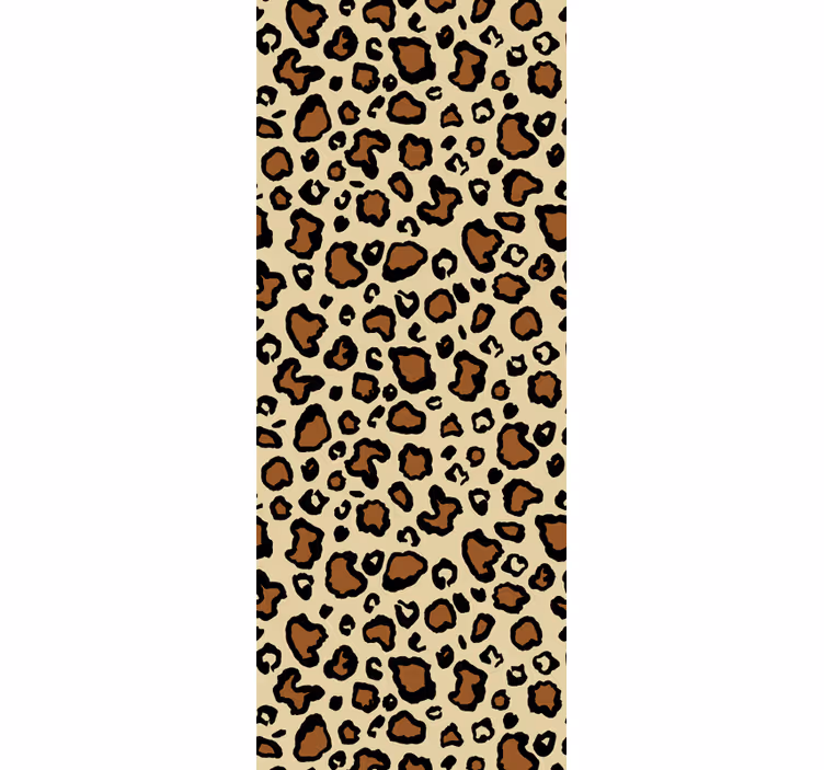 Papel tapiz leopardos motivo típico - TenVinilo