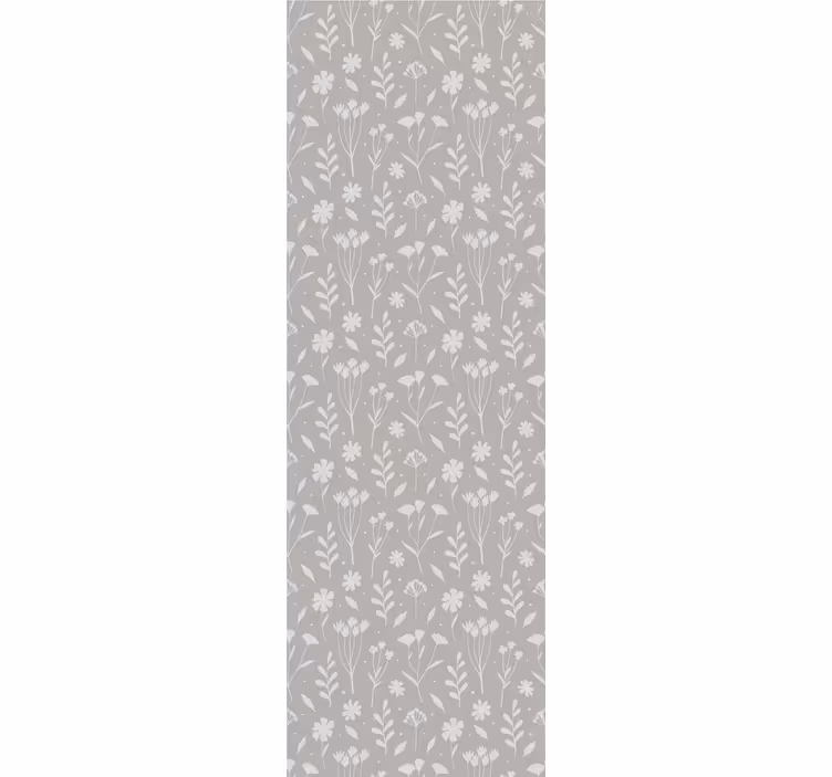Papel tapiz flores gracia floral - TenVinilo