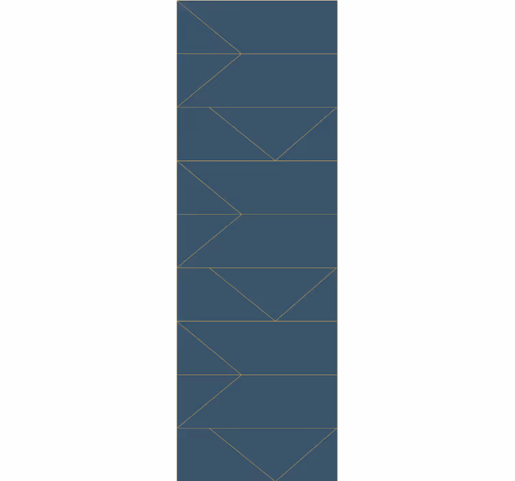 Papel tapiz para sala formas geométricas de flechas - TenVinilo