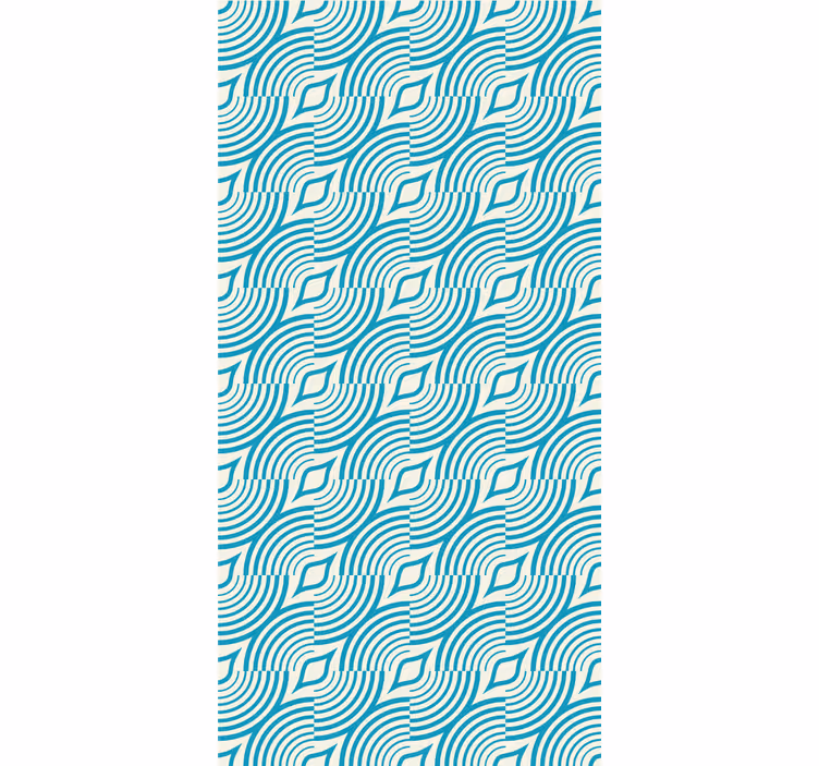 Papel tapiz abstracto formas de ondas fluidas - TenVinilo