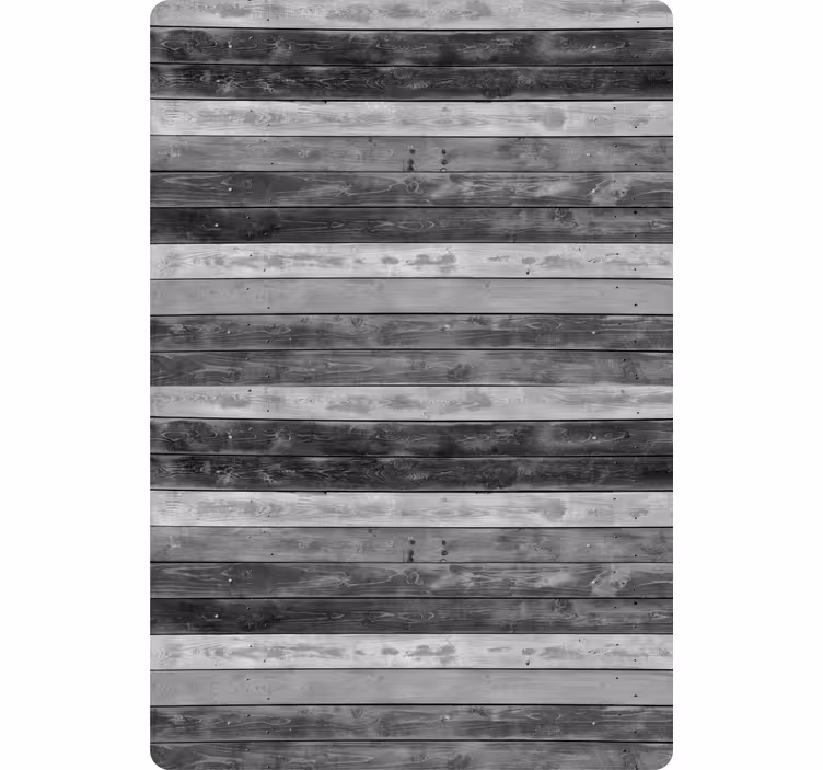 Papel tapiz ornamental tablas de madera gris rústico - TenVinilo