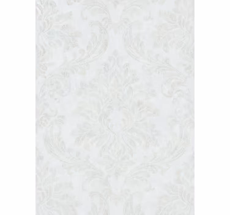 Papel tapiz para sala patrón damasco floral - TenVinilo