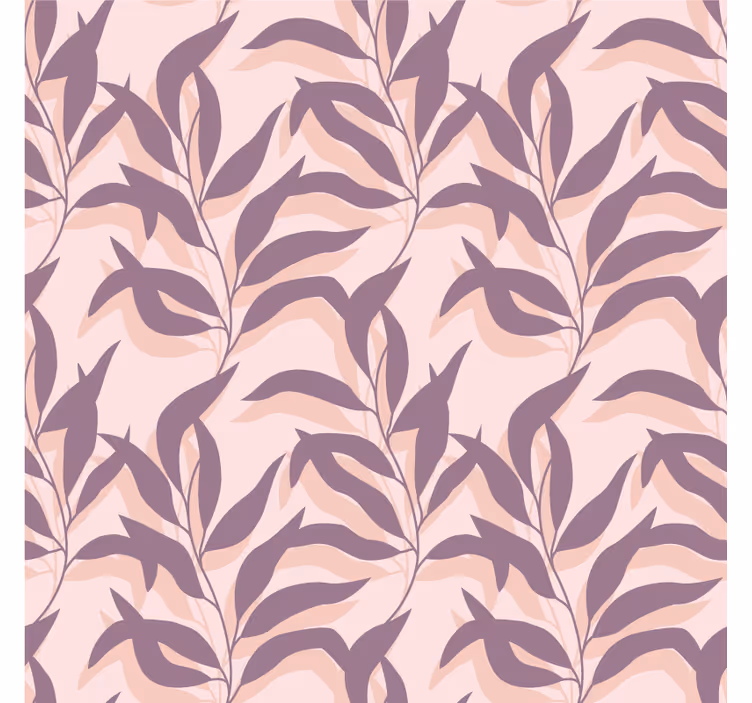 Papel tapiz para recámara palma tropical rubor - TenVinilo
