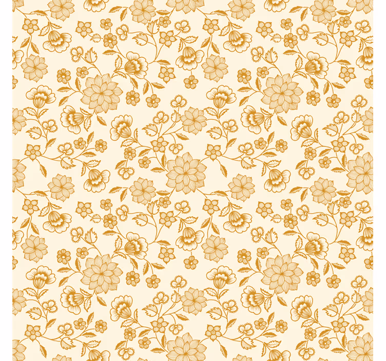 Papel tapiz ornamental musa botánica elegante - TenVinilo
