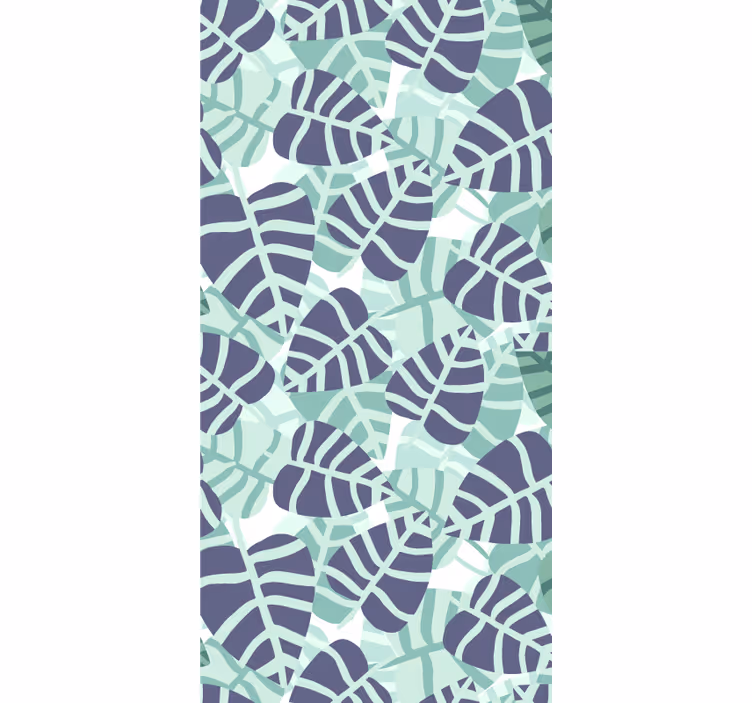 Papel tapiz para recámara flores tropicales coloridas - TenVinilo