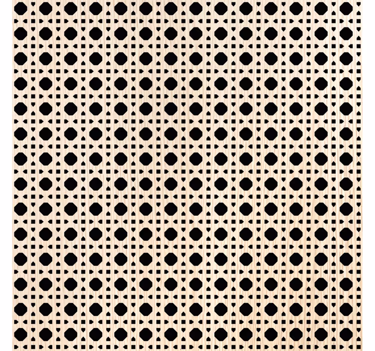 Papel tapiz textura cañamazo marrón claro - TenVinilo