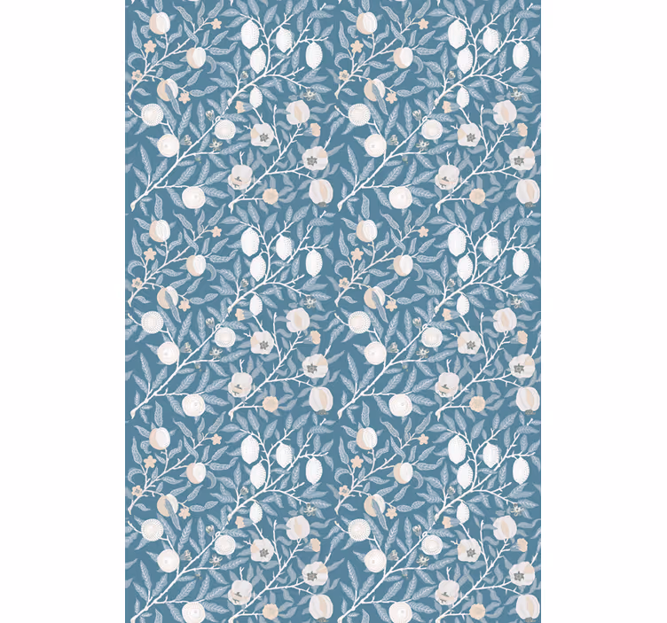 Papel tapiz para recámara arreglo floral inspirado - TenVinilo