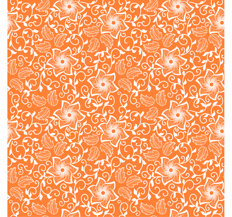Papel tapiz para recámara motivo floral en capas - TenVinilo